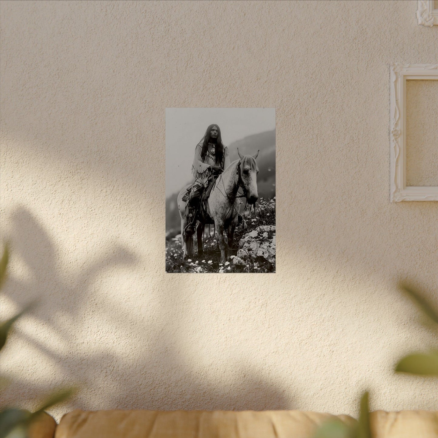 Ancestors Horizon – Western Textured Watercolor Matte Posters