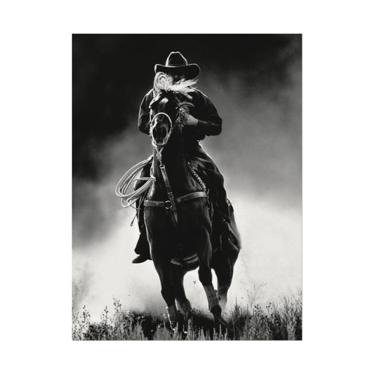 Untamed Dust & Thunder Textured Watercolor Matte Posters