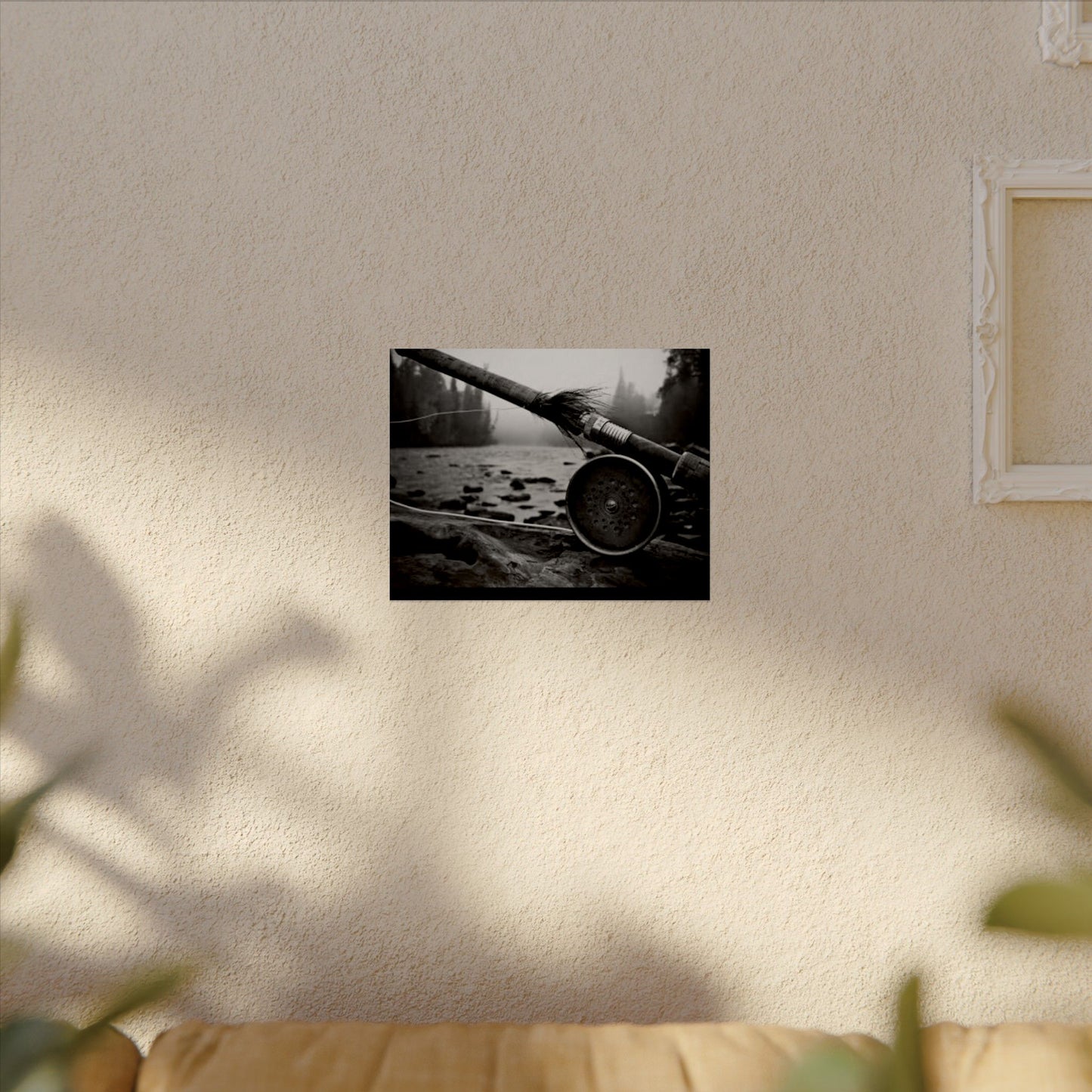 A River Runs Through It– Western Textured Watercolor Matte Posters