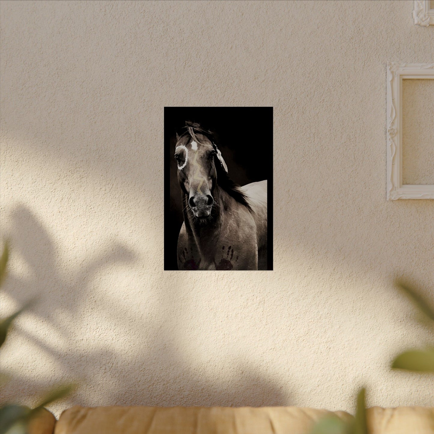 War Paint – Western Textured Watercolor Matte Posters