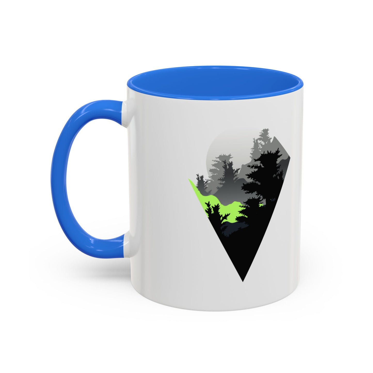 Sleek Forest Mug: Nature-Inspired Coffee Cup, Perfect for Outdoor Lovers, Gift for Nature Enthusiasts, Eco-Friendly Present