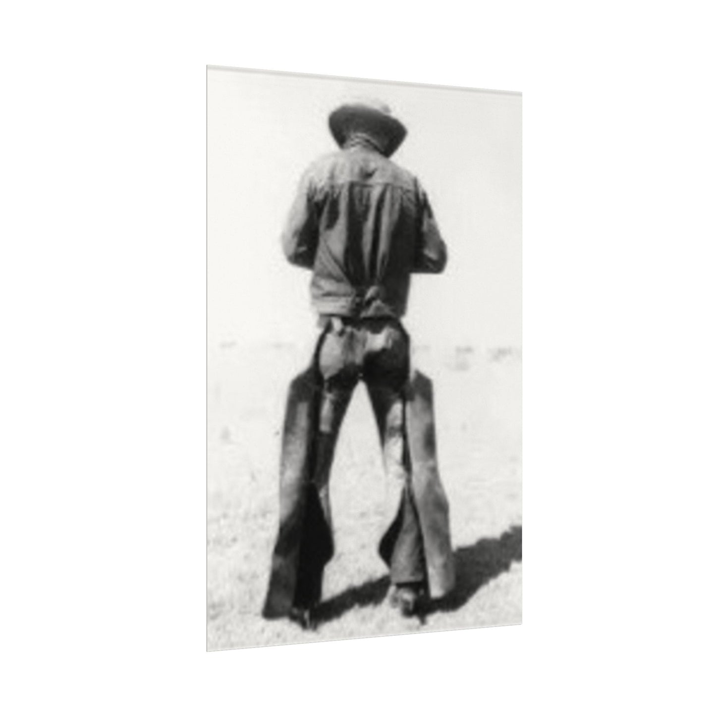 Chaps My Biscuits – Western Textured Watercolor Matte Posters