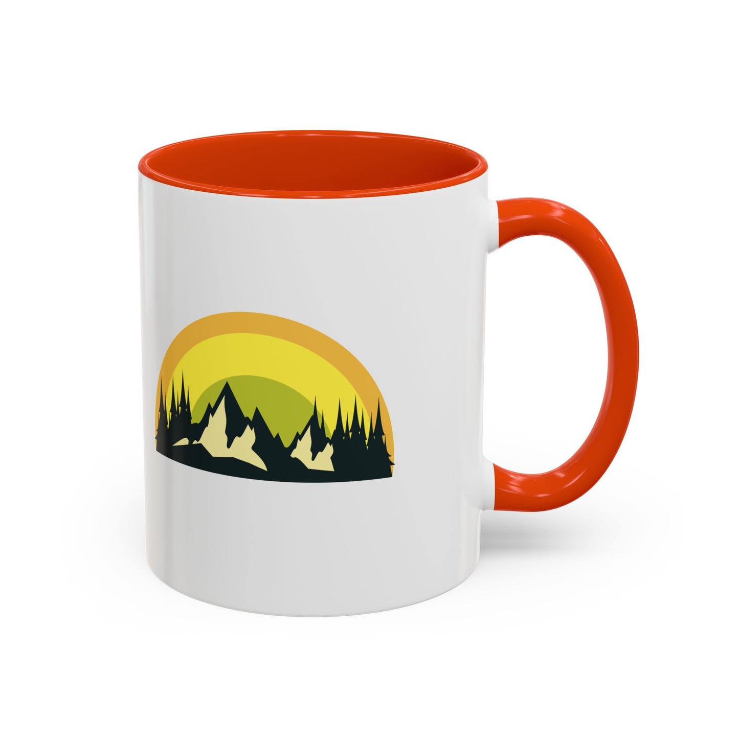 Sunset Landscape Mug | Colorful Coffee Cup, Nature Lover Gift, Camping Decor, Home & Kitchen, Eco-Friendly Drinkware