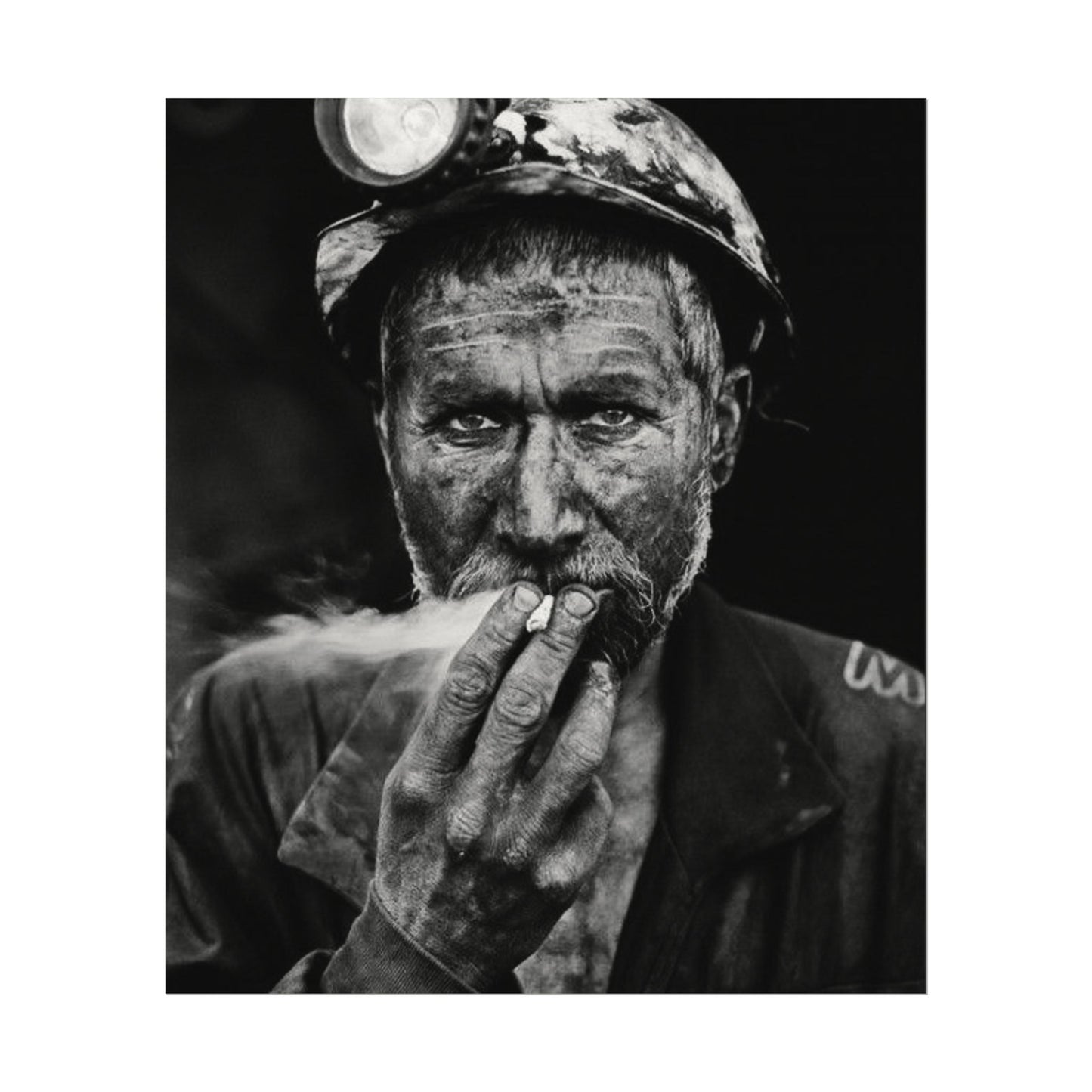 Fire & Coal – Western Textured Watercolor Matte Posters