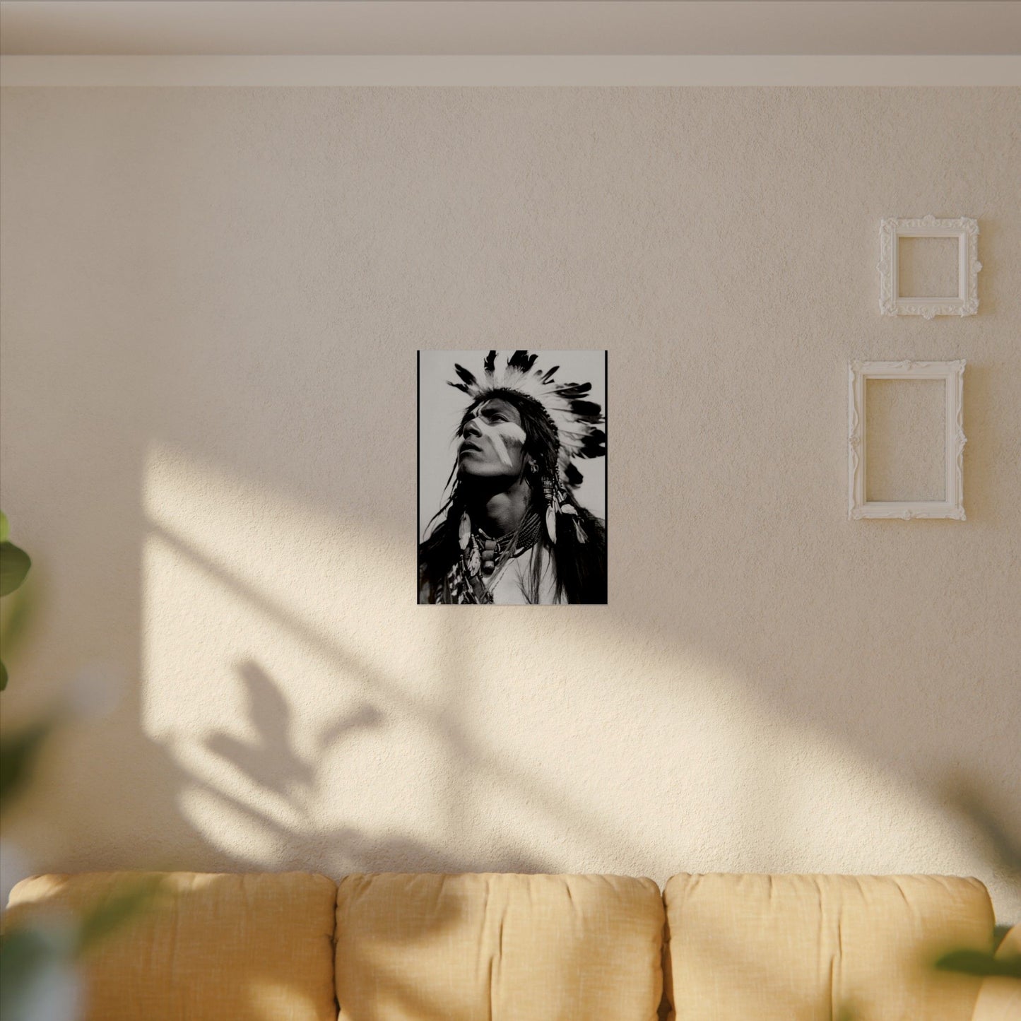 He Who Remembers – Western Textured Watercolor Matte Posters