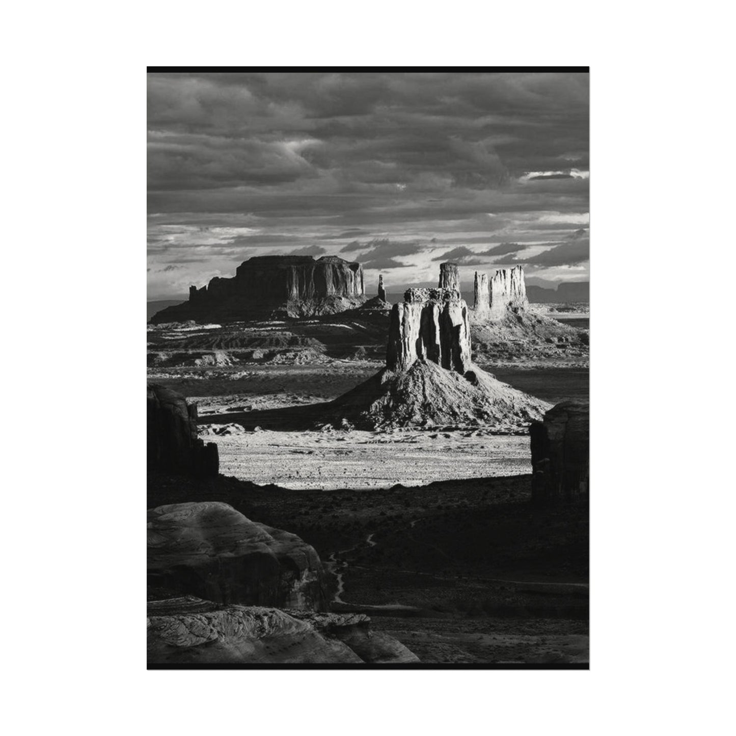 Vast Wonderland – Western Textured Watercolor Matte Posters