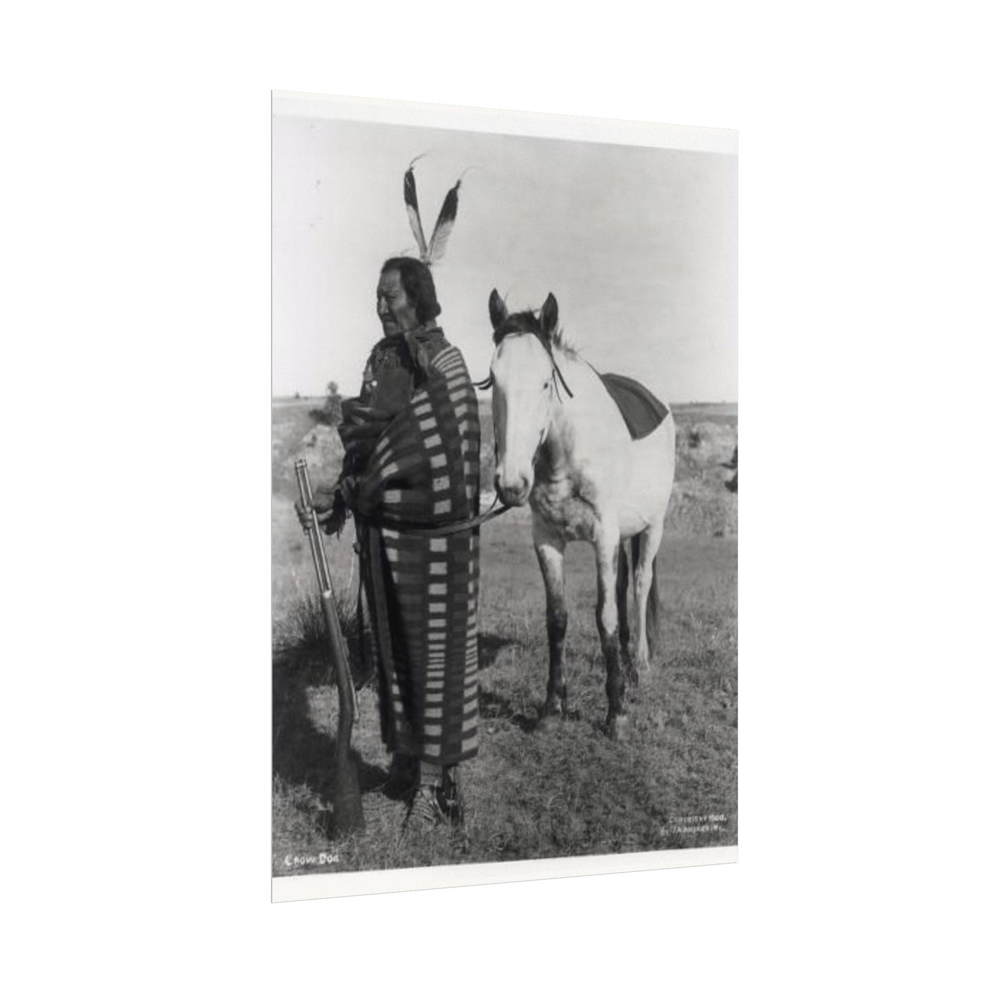 Sacred Ties – Western Textured Watercolor Matte Posters