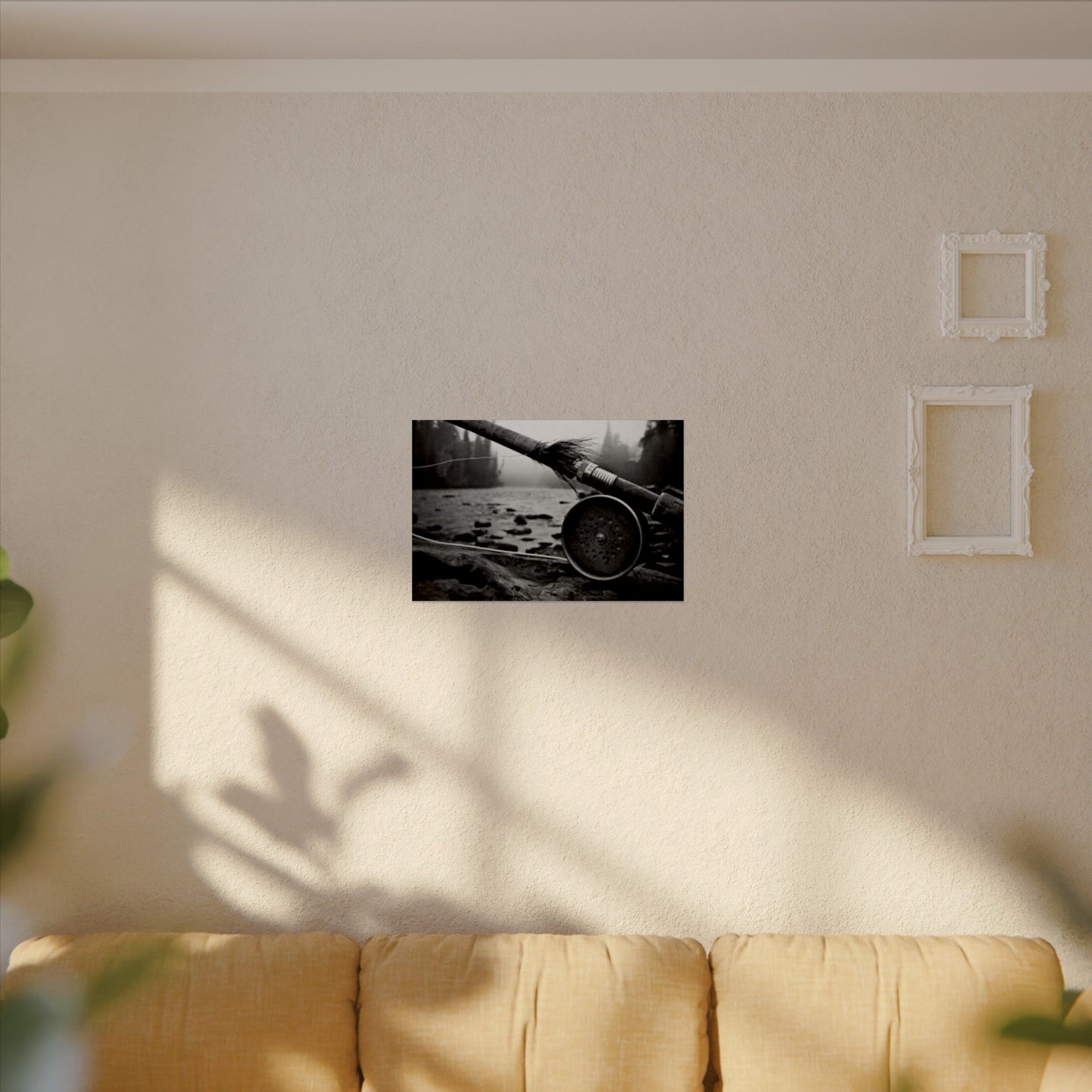 A River Runs Through It– Western Textured Watercolor Matte Posters