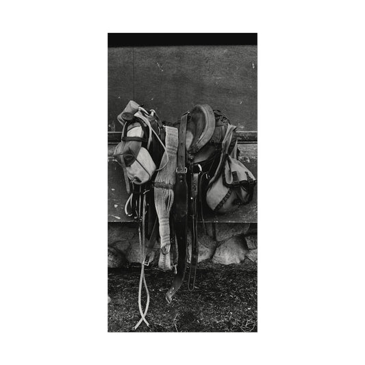 Leather & Dust Western Textured Watercolor Matte Posters