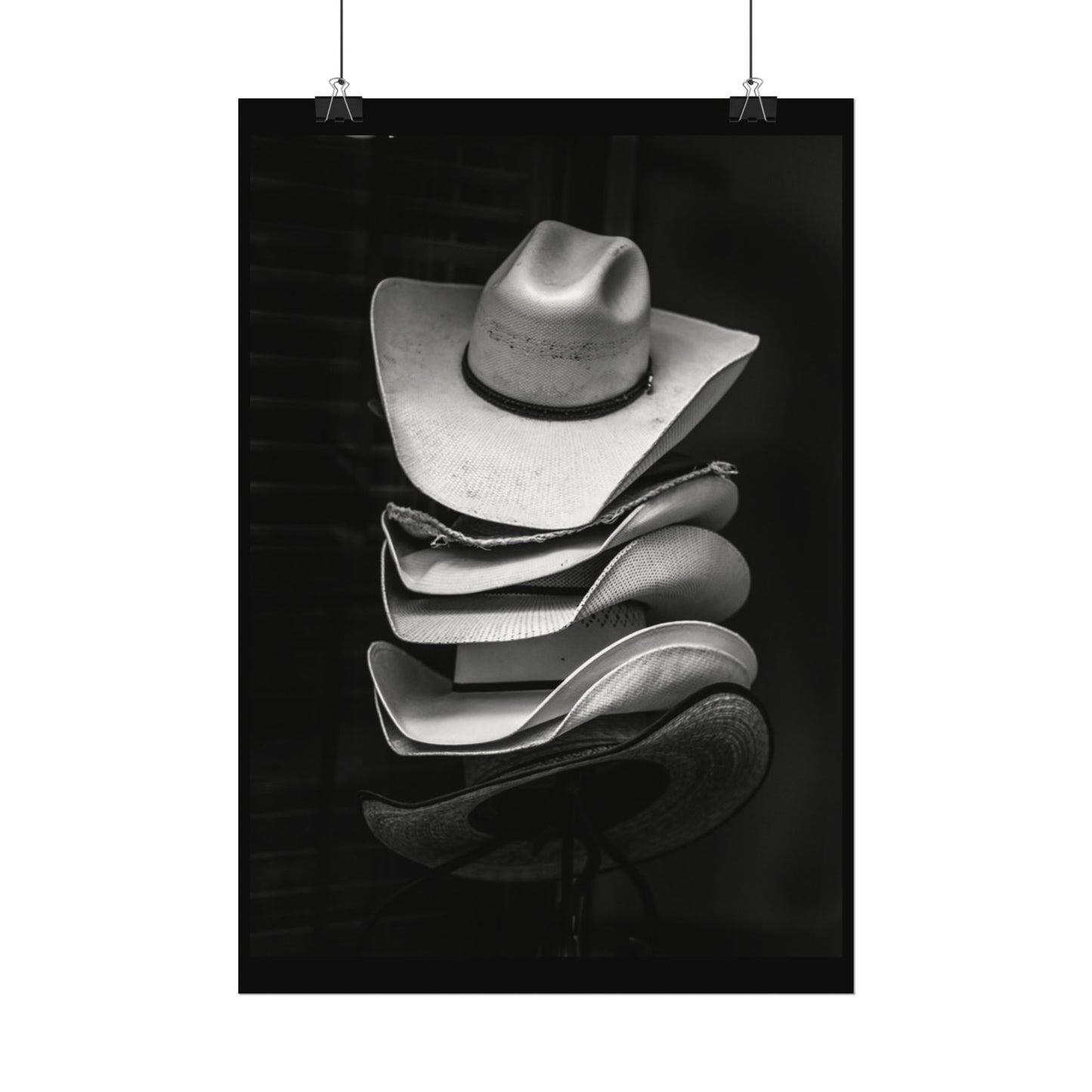 I Tip My Hat To The Keeper Of The Stars– Western Textured Watercolor Matte Posters