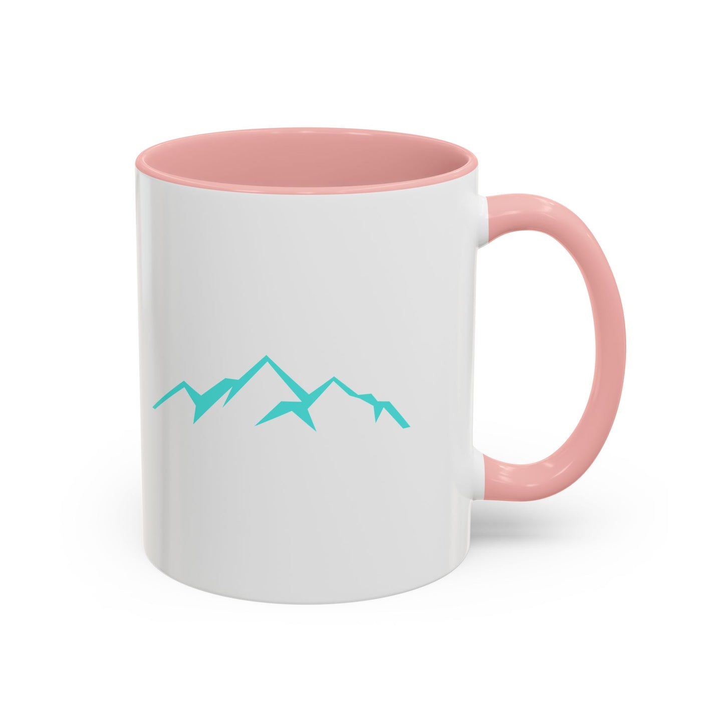 Mountain Vibes Accent Coffee Mug, Unique Gift for Nature Lovers, Adventure Mug, Hiking Enthusiast, 11oz, 15oz