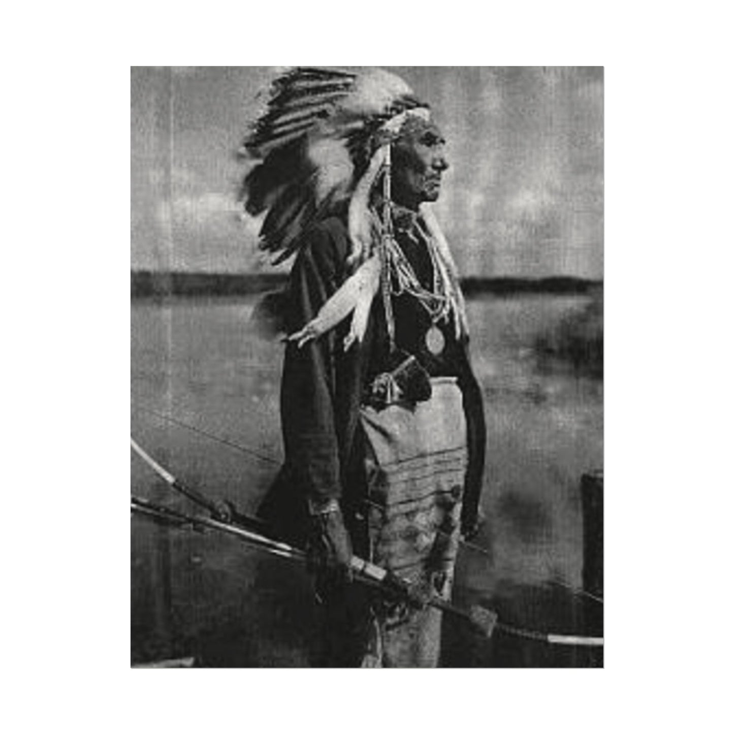 Indigenous Wetlands – Western Textured Watercolor Matte Posters