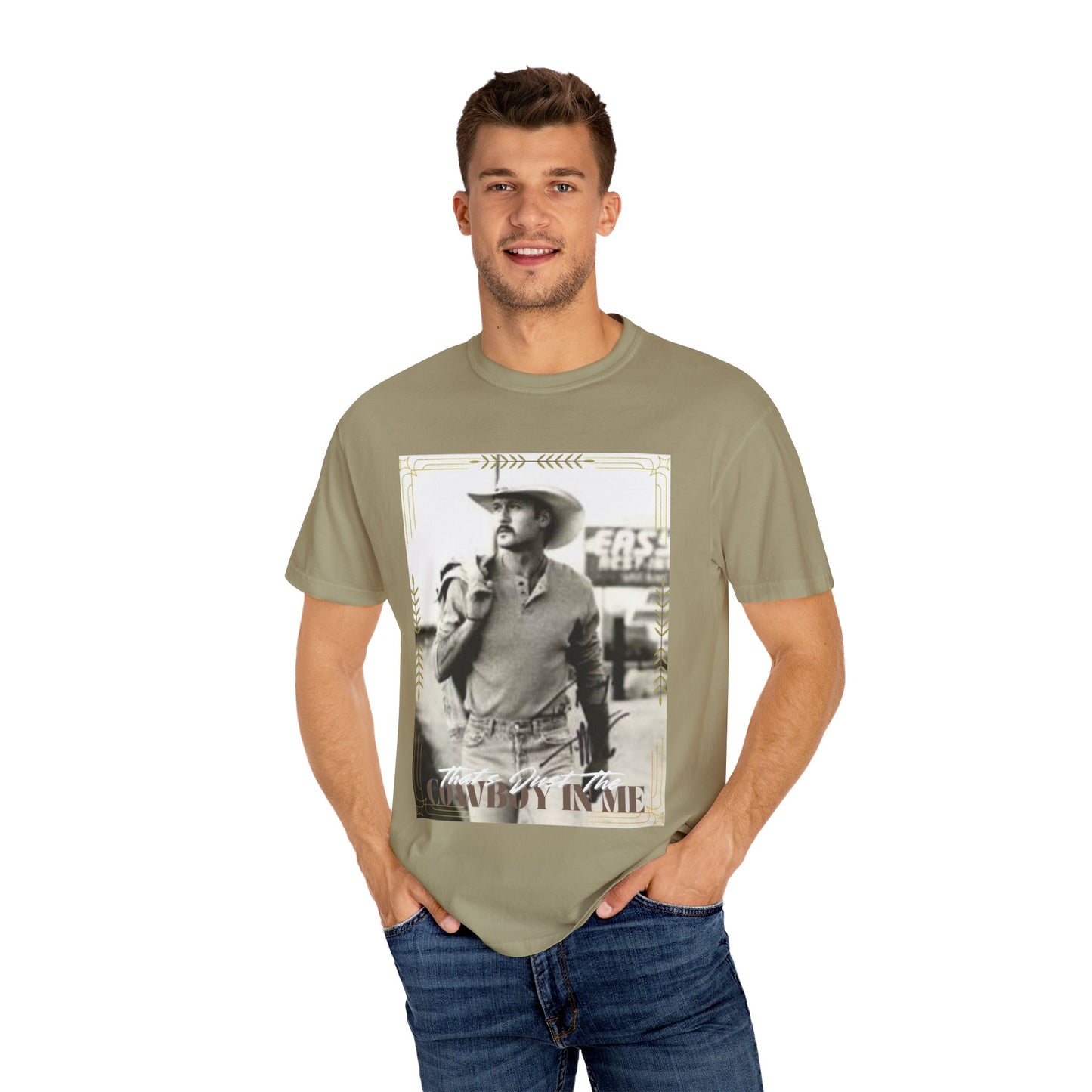 Cowboy in Me McGraw T-Shirt, Unisex Cowboy Tee, Western Style Shirt, Casual Wear for Country Lovers, Gift for Rodeo Fans, Vintage Graphic Tee