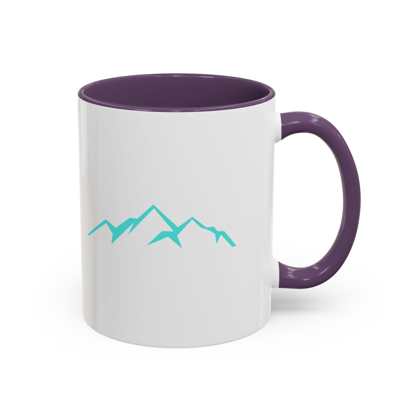 Mountain Vibes Accent Coffee Mug, Unique Gift for Nature Lovers, Adventure Mug, Hiking Enthusiast, 11oz, 15oz