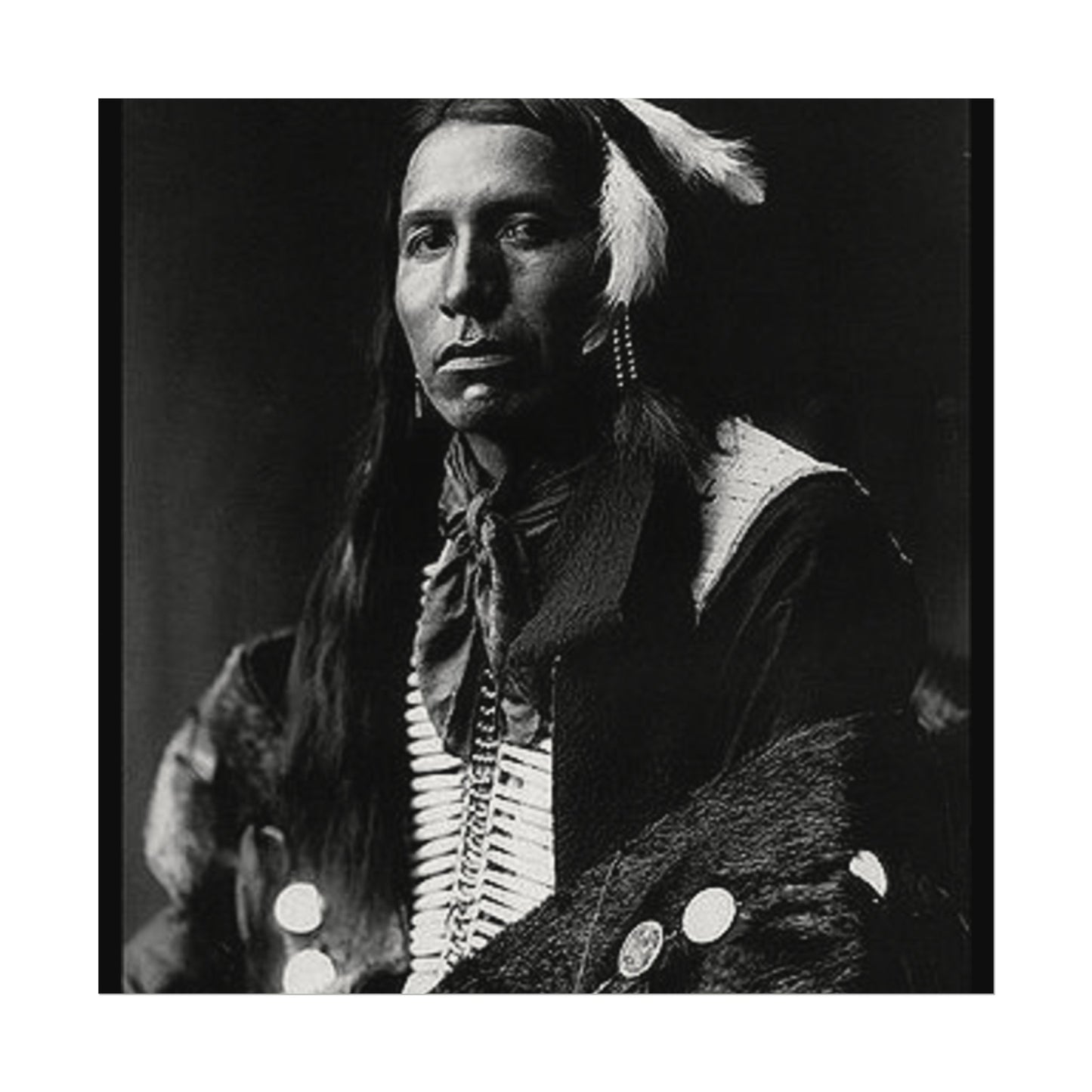 Warrior Bloodlines– Western Textured Watercolor Matte Posters