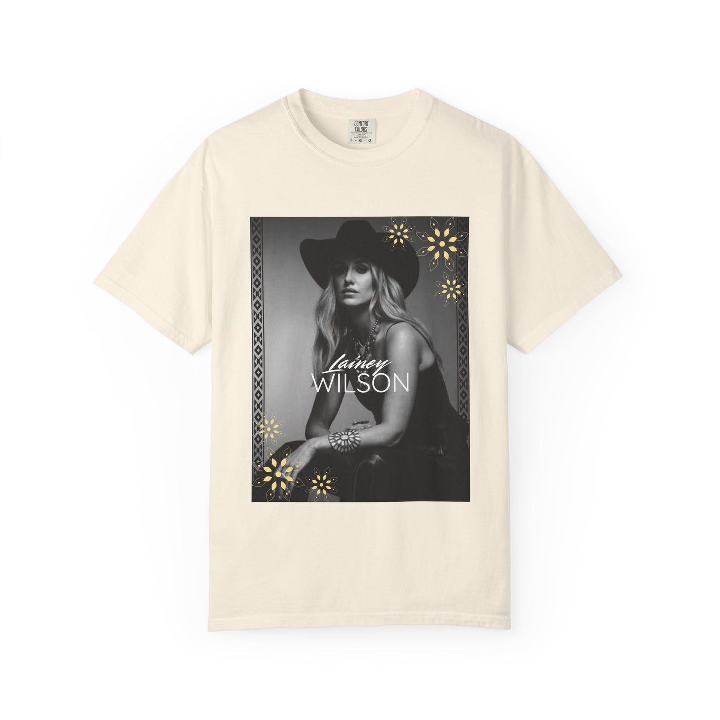 Lainey Bohemian Floral Graphic T-shirt, Unisex Vintage Style Tee, Perfect for Summer Festivals, Casual Everyday Wear, Great Gift Idea