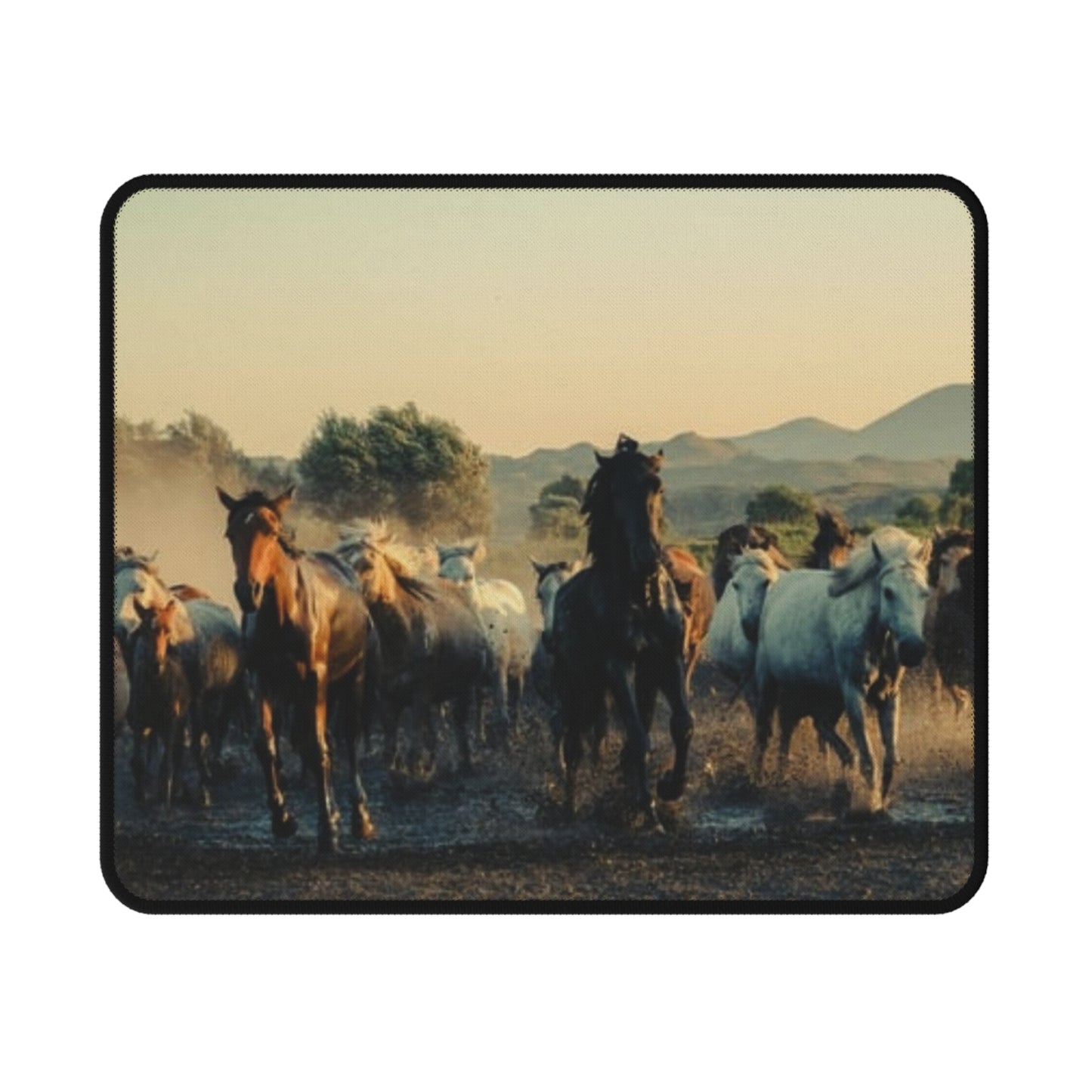 Wild Horse Non-Slip Gaming Mouse Pad, Computer Accessories, Gamer Gift, Desk Decor, Unique Mouse Mat, Animal Lover Gift