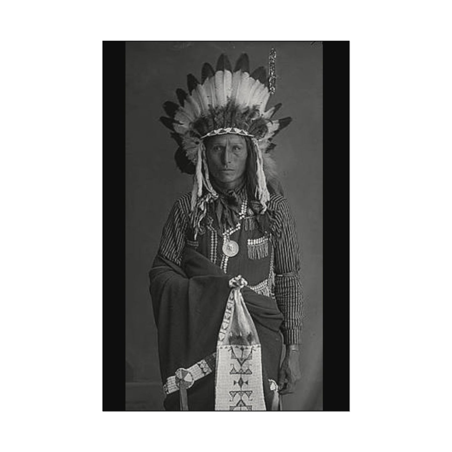 Still As The Wind Remembers – Western Textured Watercolor Matte Posters