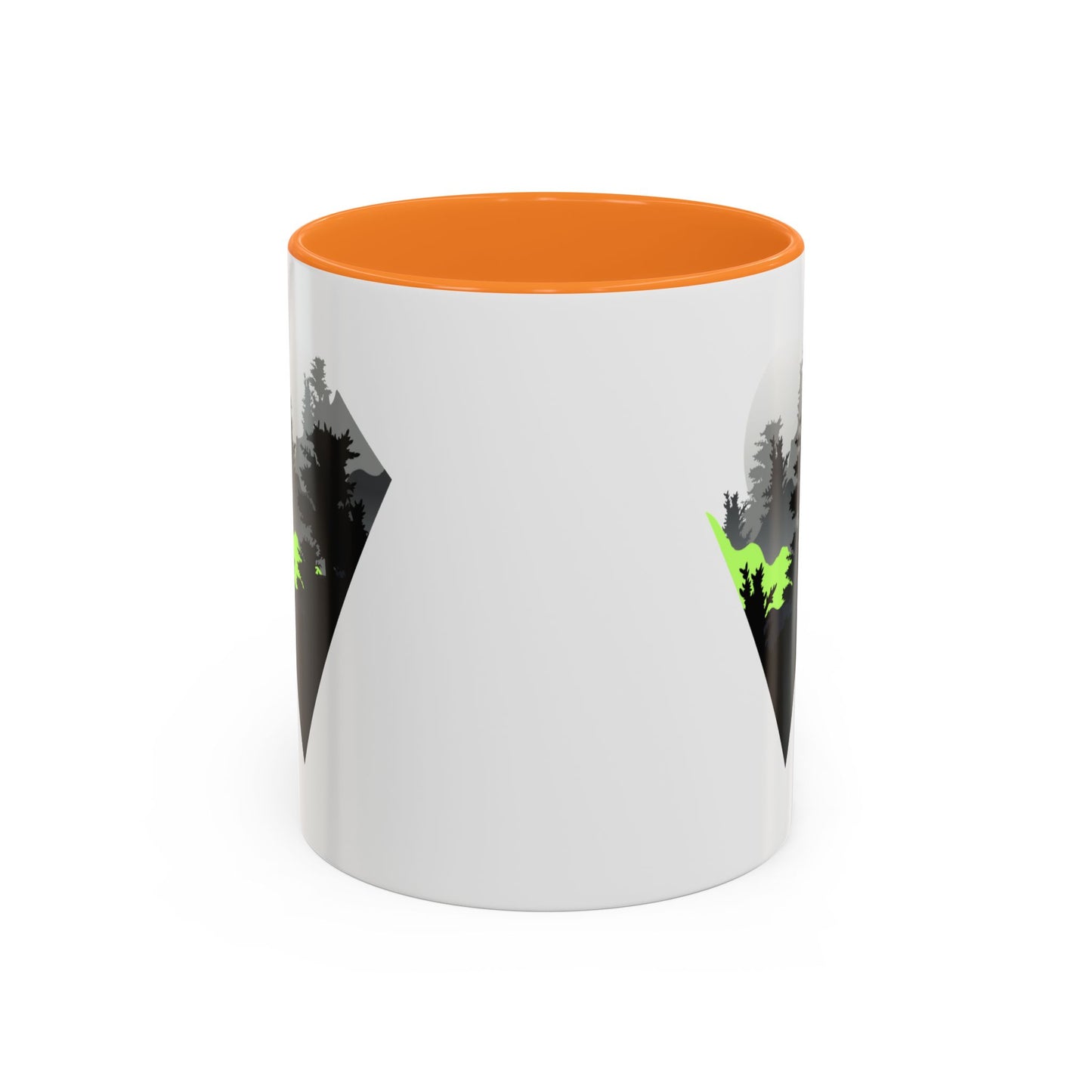 Sleek Forest Mug: Nature-Inspired Coffee Cup, Perfect for Outdoor Lovers, Gift for Nature Enthusiasts, Eco-Friendly Present