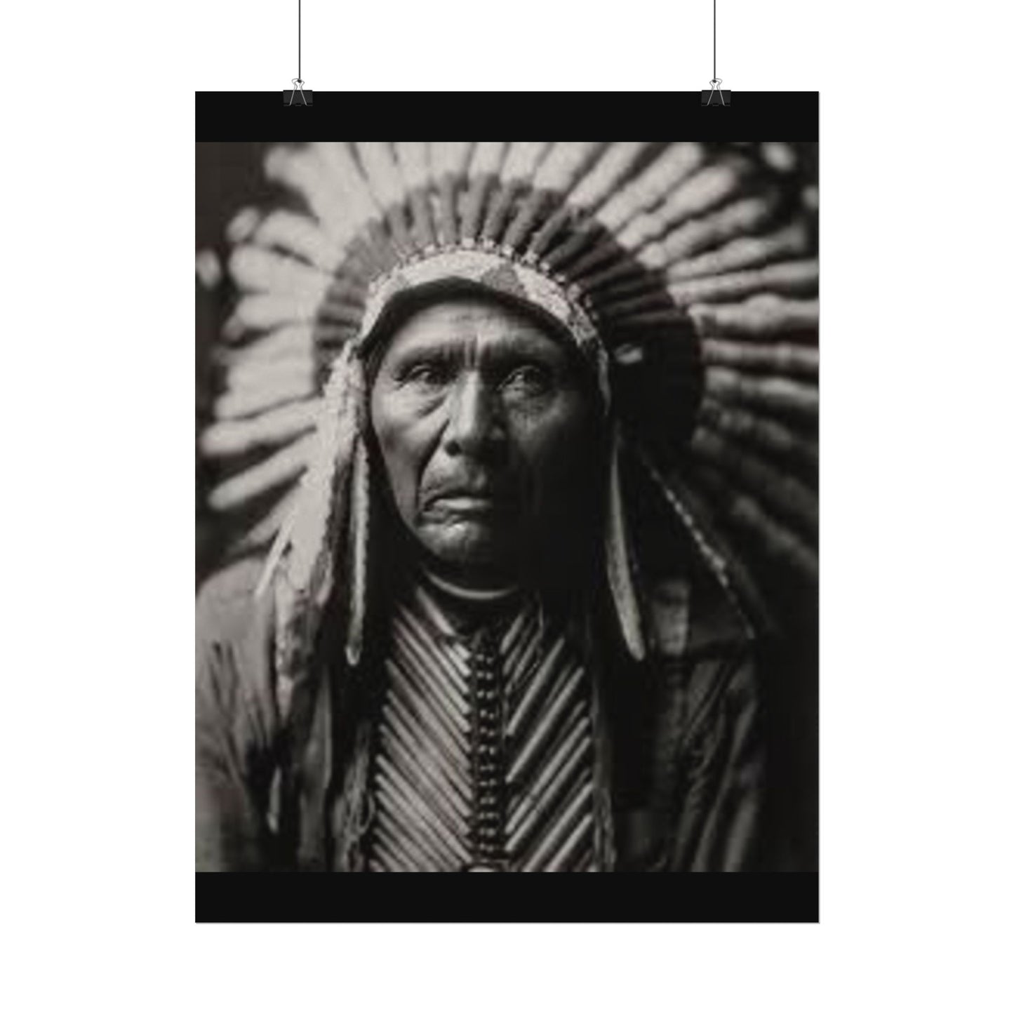 Strength & Honor – Western Textured Watercolor Matte Posters