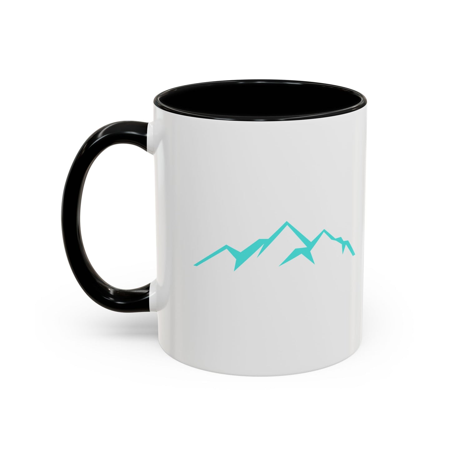 Mountain Vibes Accent Coffee Mug, Unique Gift for Nature Lovers, Adventure Mug, Hiking Enthusiast, 11oz, 15oz