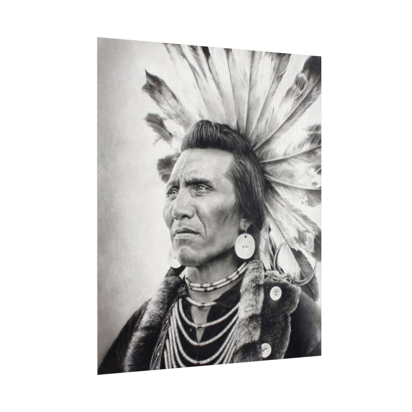 Standing Strength & Rooted Legacies – Western Textured Watercolor Matte Posters