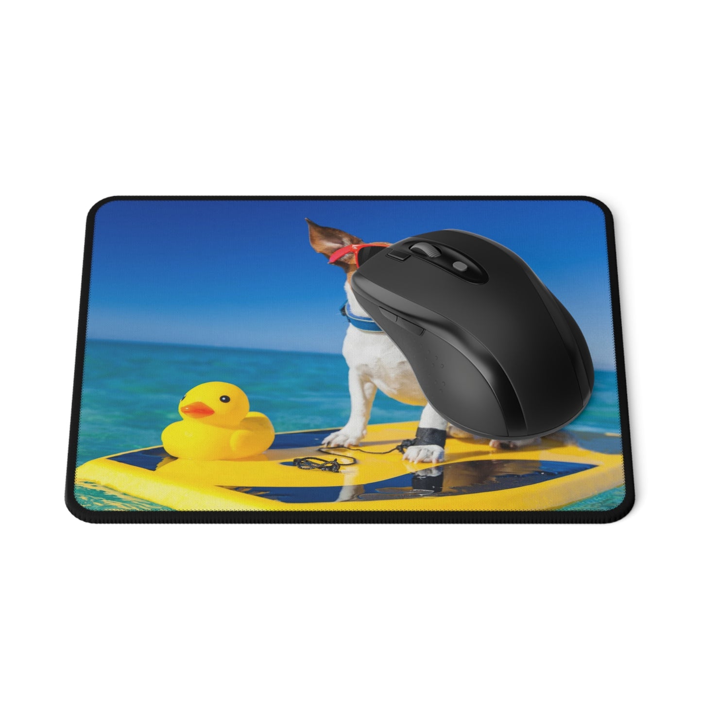 Surfs Up Non-Slip Gaming Mouse Pad, Computer Accessories, Gamer Gift, Desk Decor, Unique Mouse Mat, Animal Lover Gift