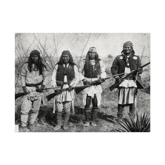 Unspoken Bonds Of Brotherhood– Western Textured Watercolor Matte Posters