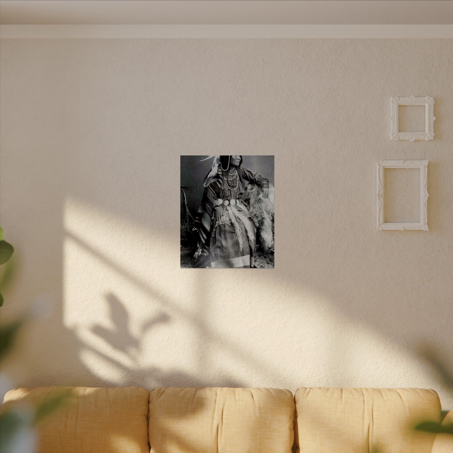 Courage & Strength – Western Textured Watercolor Matte Posters