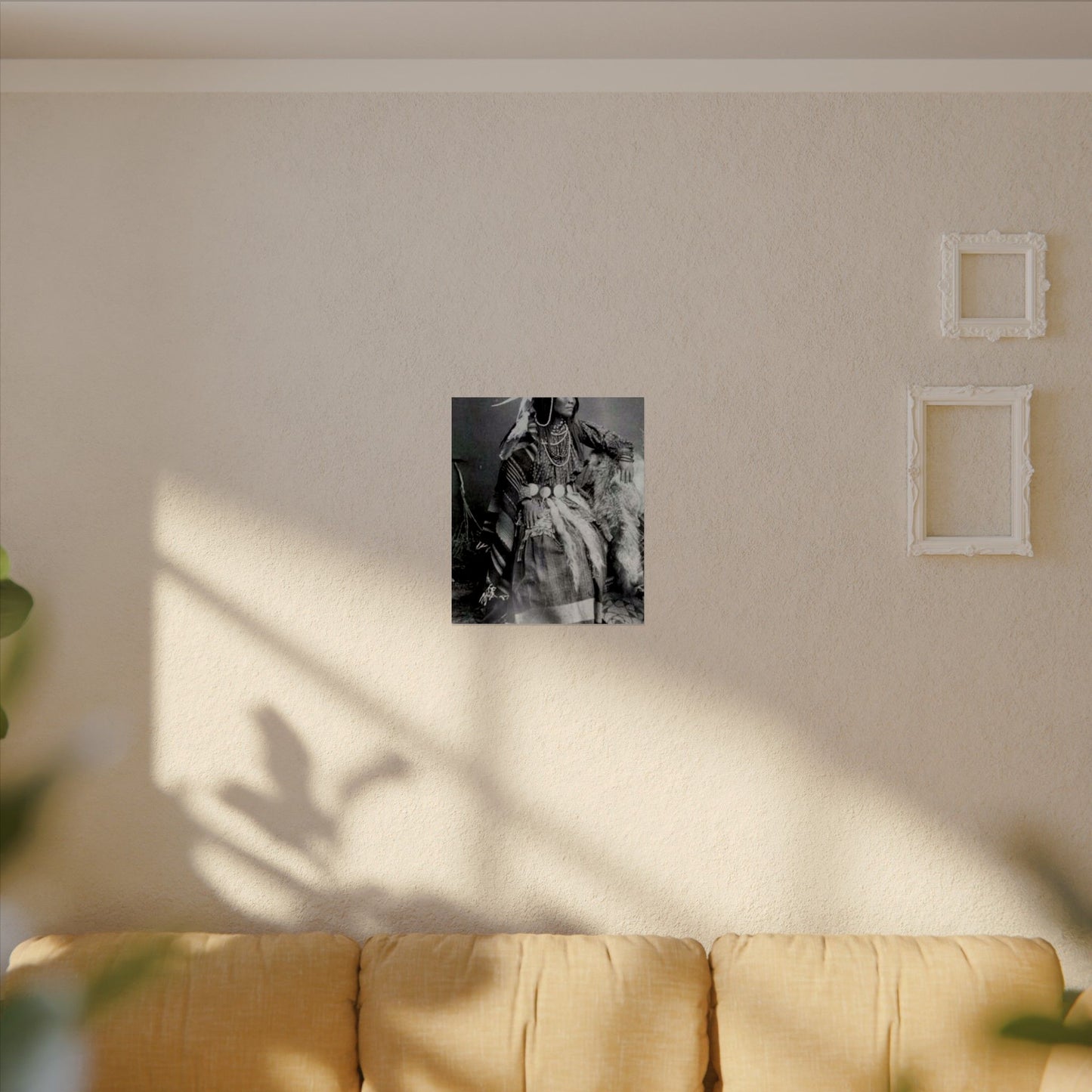 Courage & Strength – Western Textured Watercolor Matte Posters