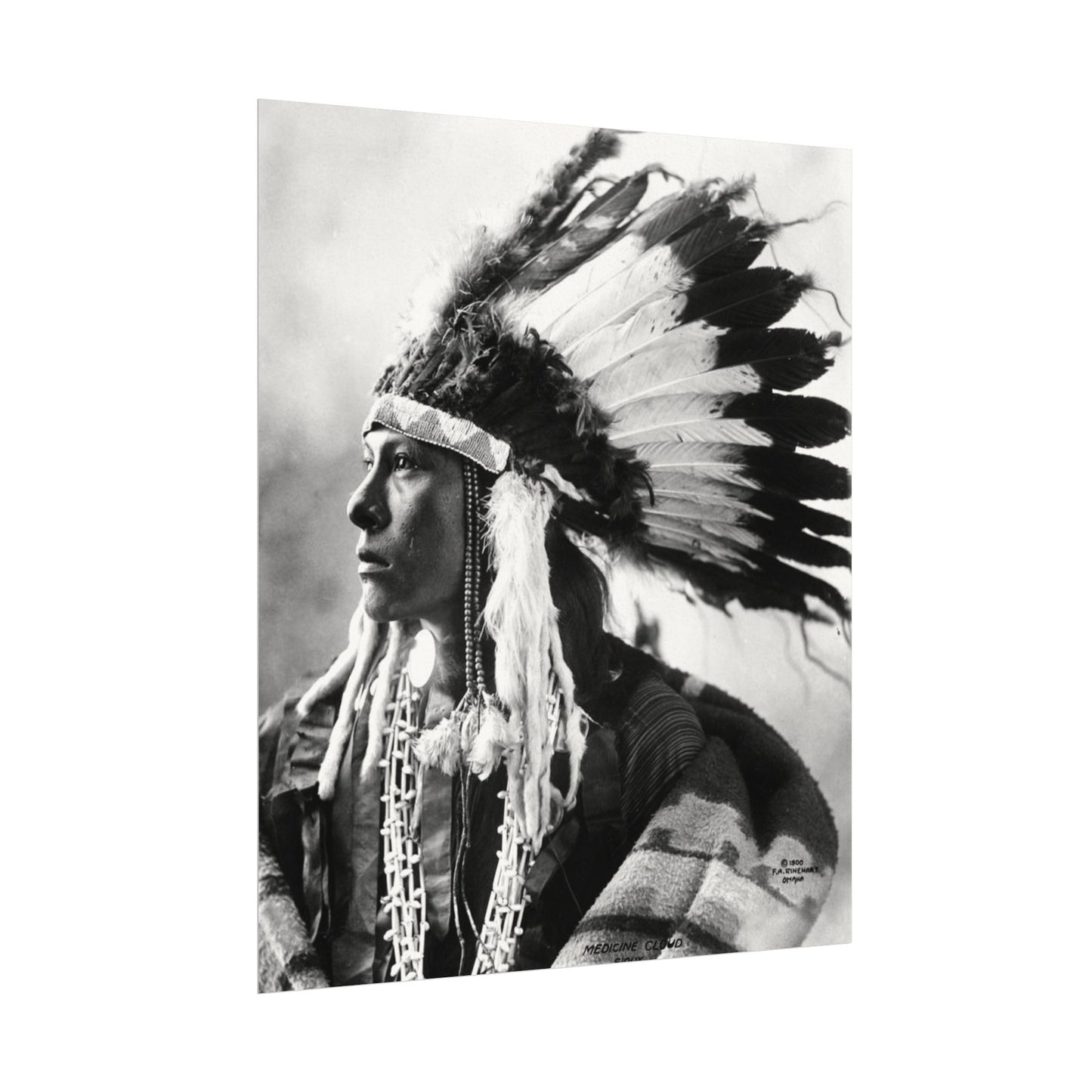 Echoes In Time – Western Textured Watercolor Matte Posters