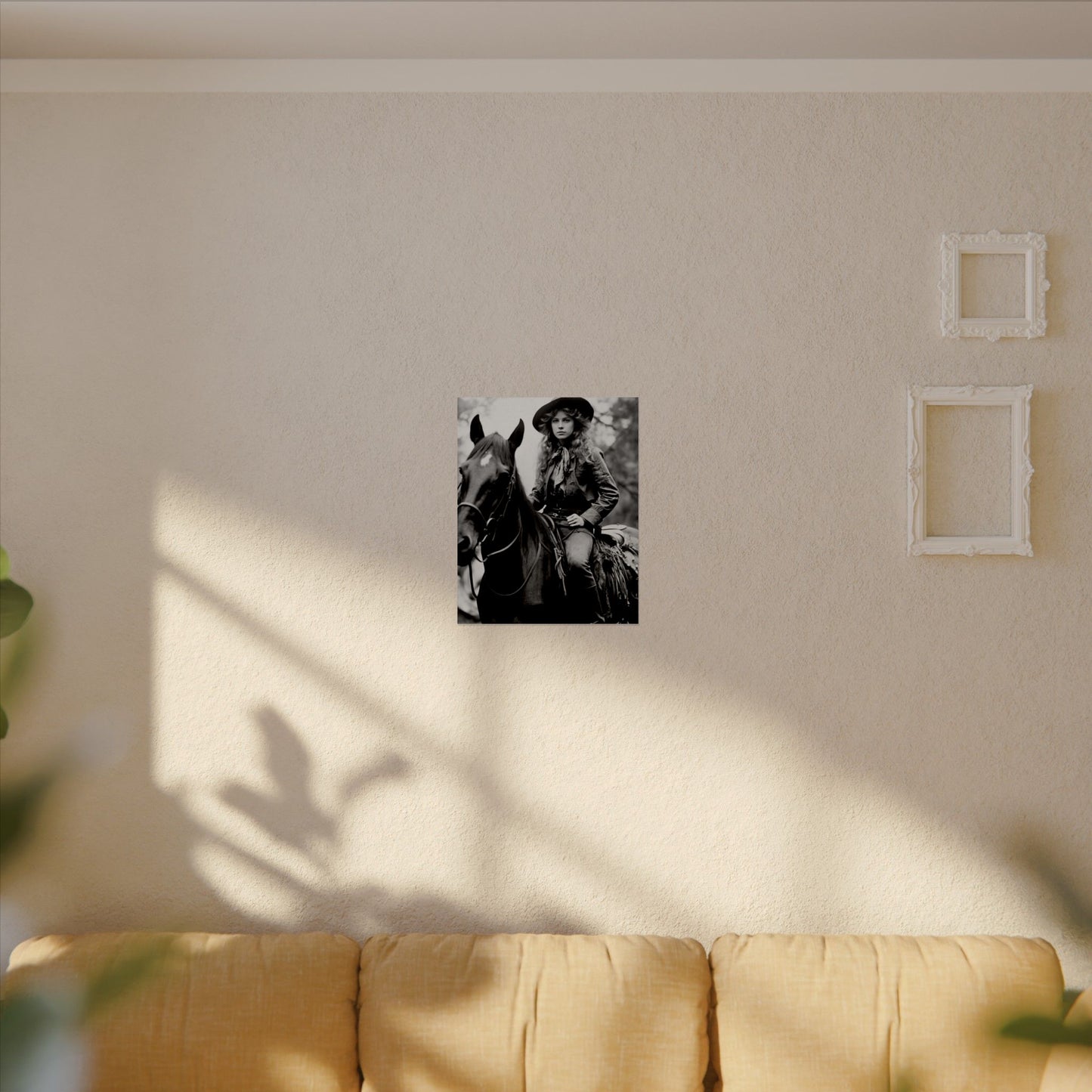 Legacy In Leather & Stone– Western Textured Watercolor Matte Posters