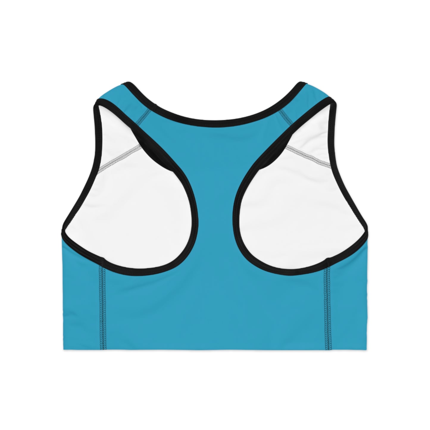 Arrow Ridge Ocean Blue Stylish Sports Bra for Active Women, Workout Top, Gym Essential, Fitness Apparel, Athleisure Wear, Yoga Gear