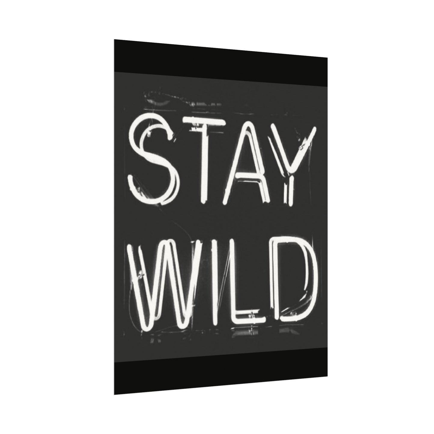 Stay Wild – Western Textured Watercolor Matte Posters