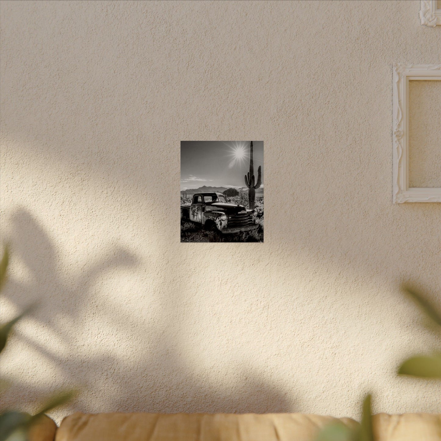 Deserted Wasteland – Western Textured Watercolor Matte Posters