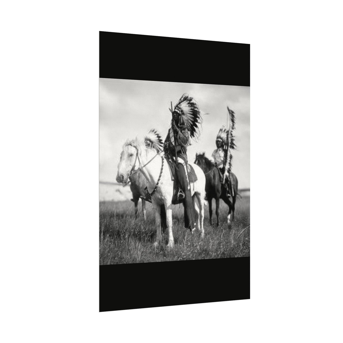 Feathers Of The Forgotten – Western Textured Watercolor Matte Posters