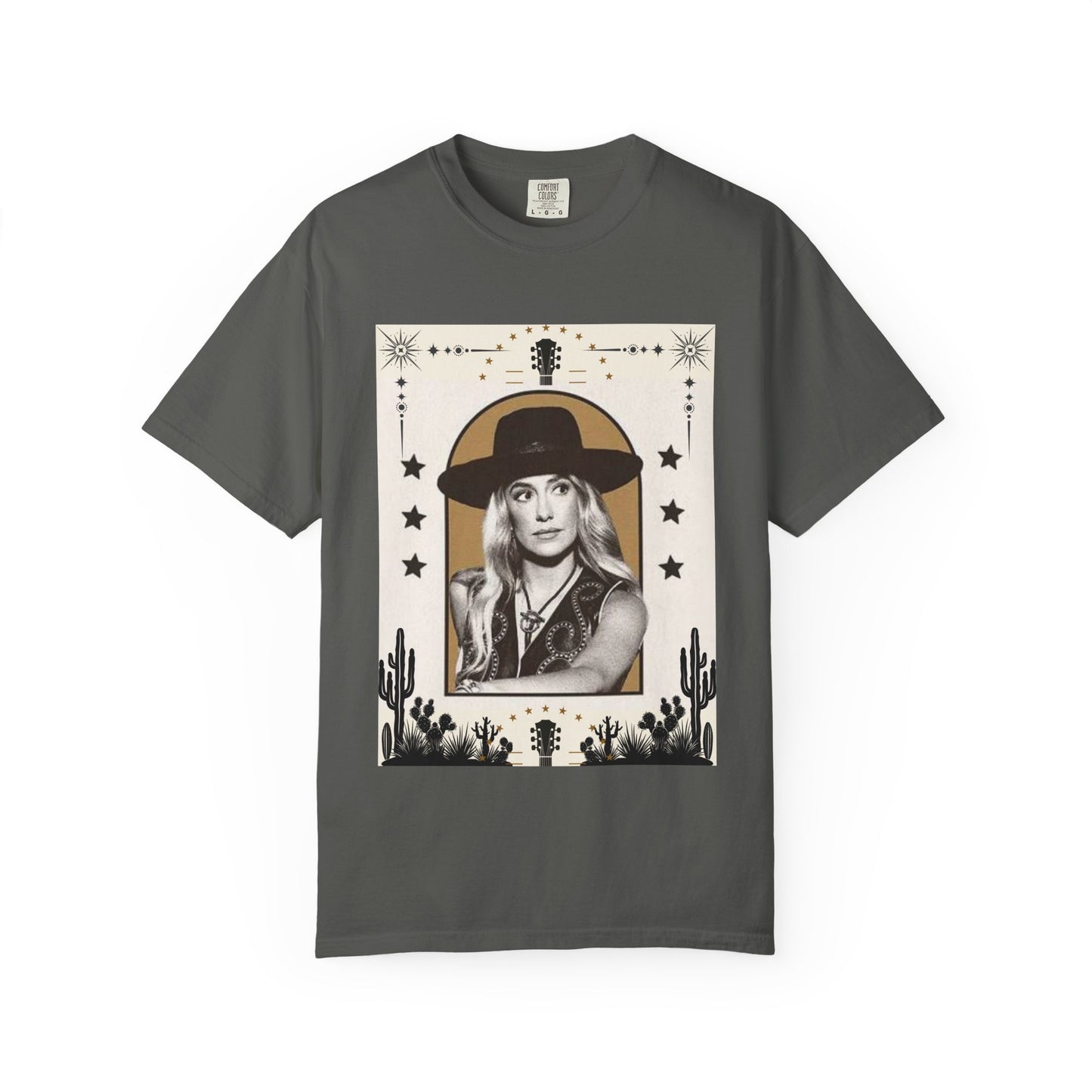 Desert Vibes Graphic Lainey T-Shirt, Boho Style Tee, Music Lover Shirt, Unisex Vintage Tee, Perfect Gift for Festivals & Concerts