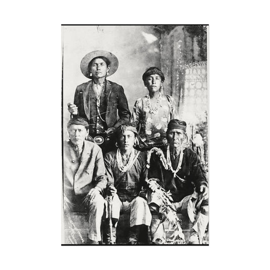 The Ties That Bind – Western Textured Watercolor Matte Posters