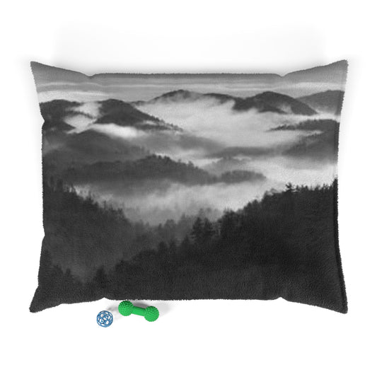 Appalachian Mountains Cozy Pet Bed with Elegant Grey Forest Design, Stylish Dog Bed, Cat Bed, Pet Furniture for Home Décor, Gift for Pet Lovers, Soft Plush [...]