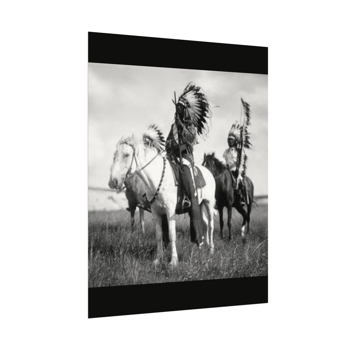 Feathers Of The Forgotten – Western Textured Watercolor Matte Posters