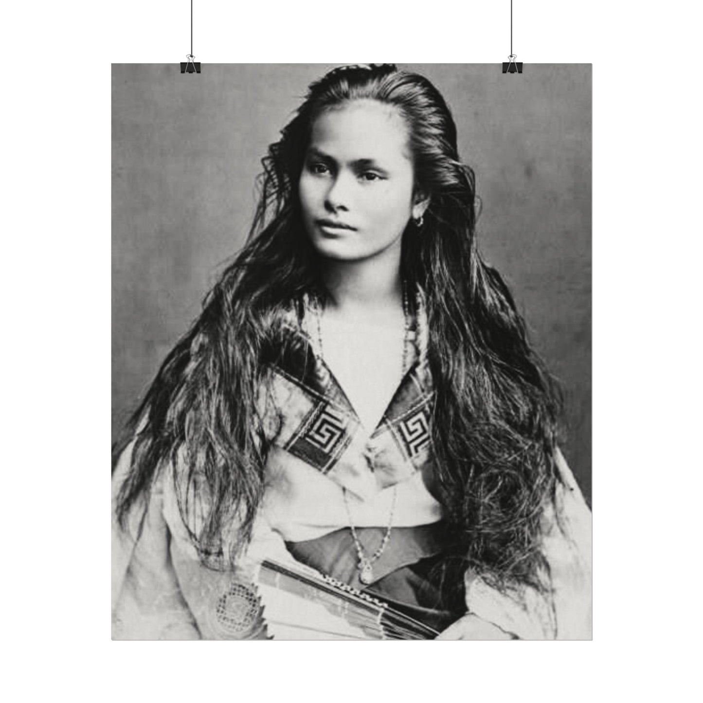 Daughter Of The Nation– Western Textured Watercolor Matte Posters