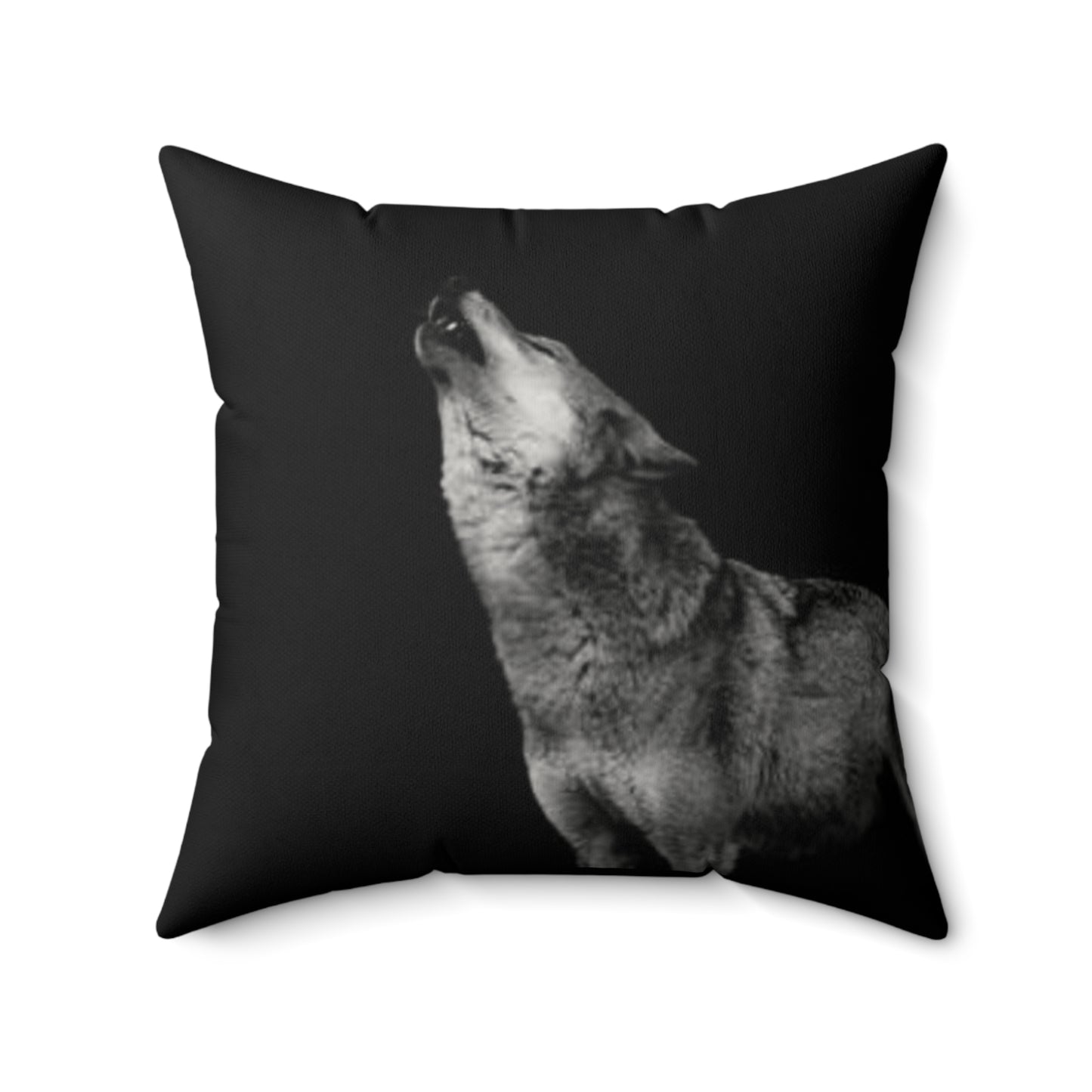 2 In 1 The Warrior & The Wolf Faux Suede Pillow, Cozy Home Decor, Motivational Cushion, Bohemian Bedroom Accessory, Unique Gift Idea, Stay Wild