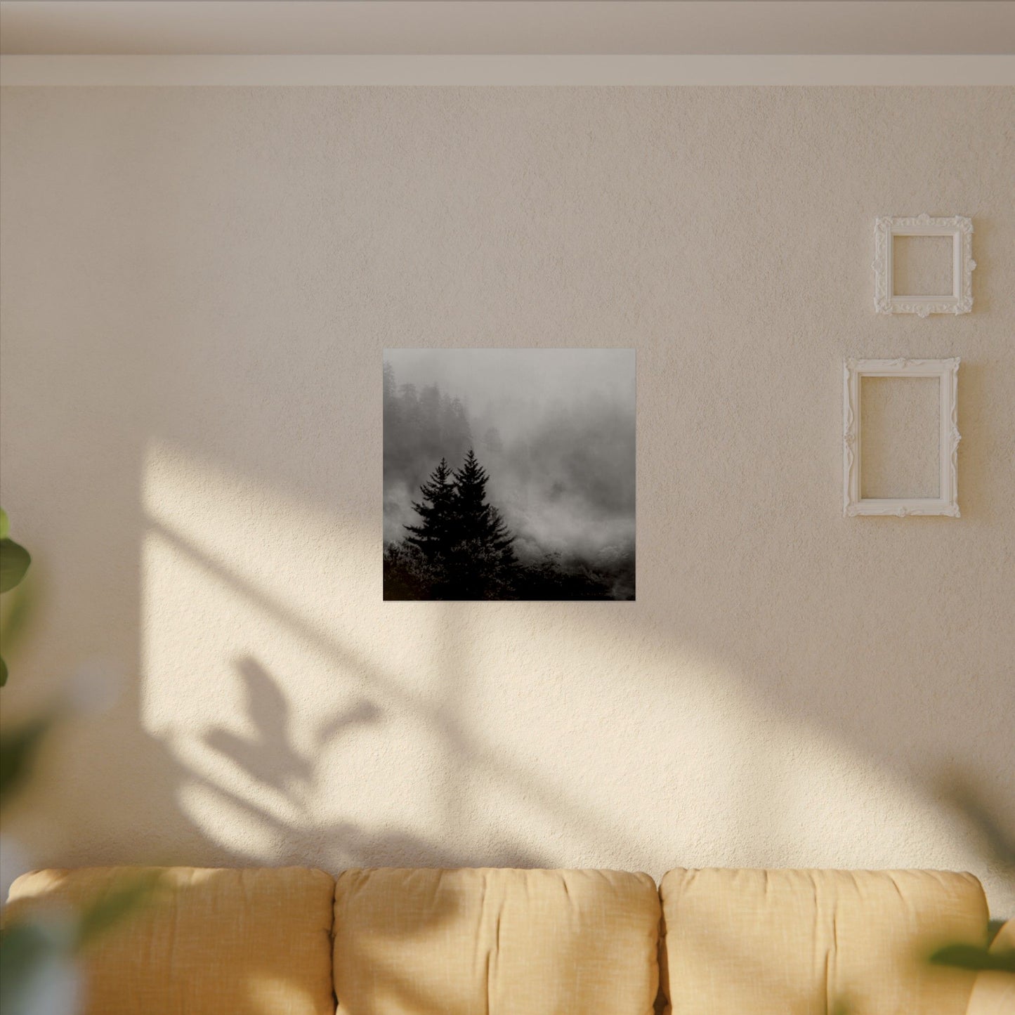 Forrest Through The Pines– Western Textured Watercolor Matte Posters