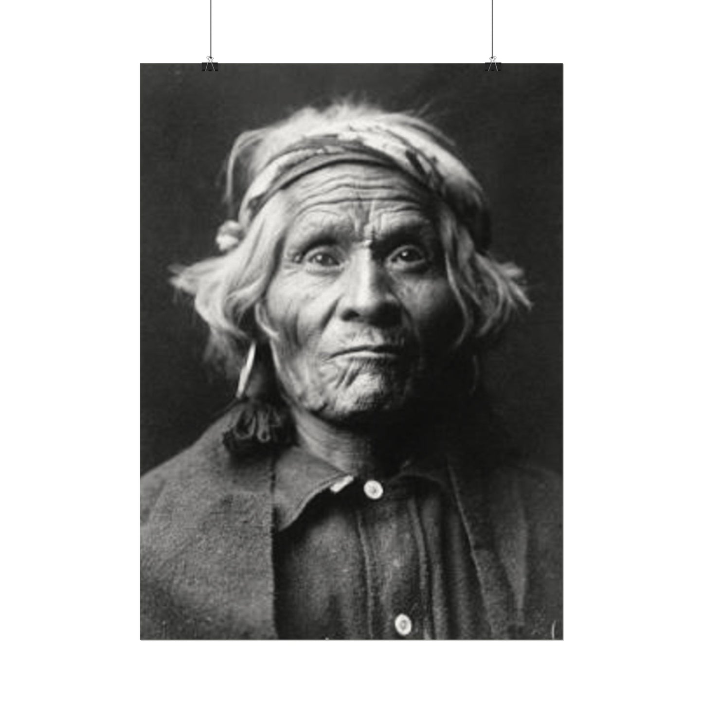 Iorn In His Silence – Western Textured Watercolor Matte Posters