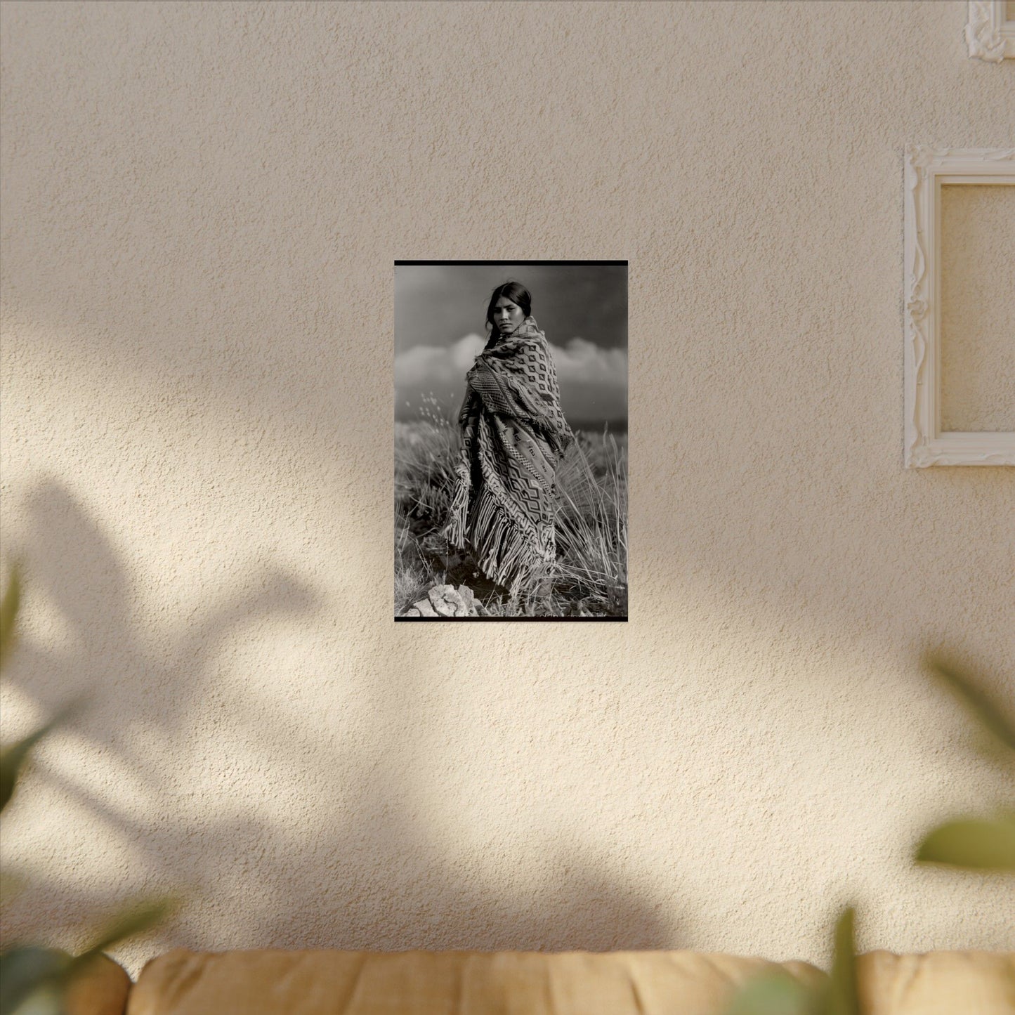 The Wind Calls Her By Name – Western Textured Watercolor Matte Posters