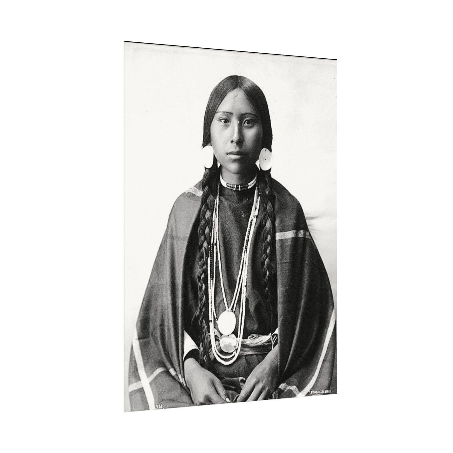 1915 Spokane Beauty – Western Textured Watercolor Matte Posters