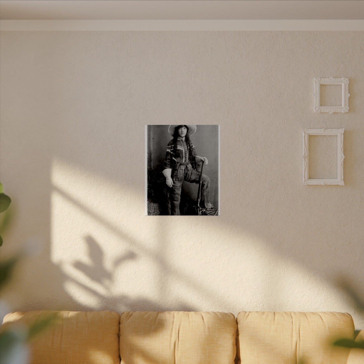 Desert Scout – Western Textured Watercolor Matte Posters