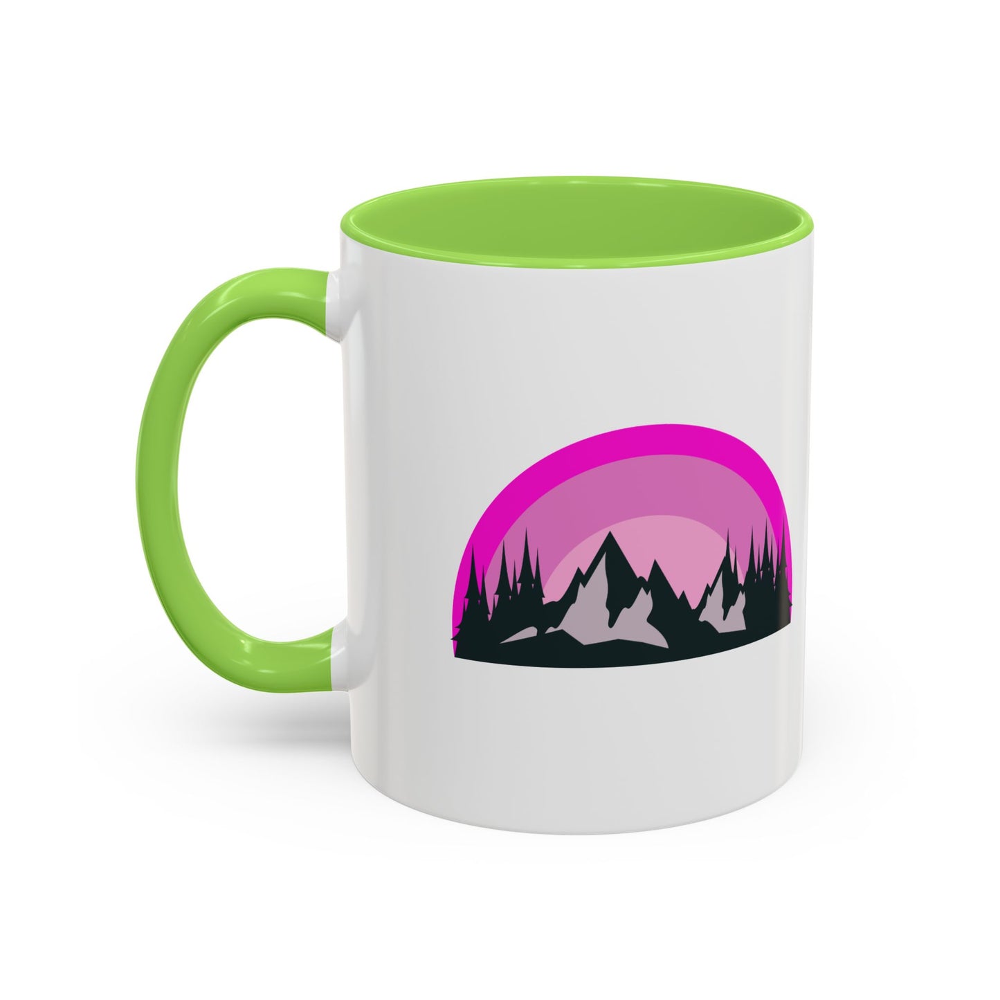 Colorful Landscape Mug, Ideal for Coffee Lovers, Perfect Gift for Nature Enthusiasts, Great for Birthdays, Holiday Mugs, Unique Drinkware