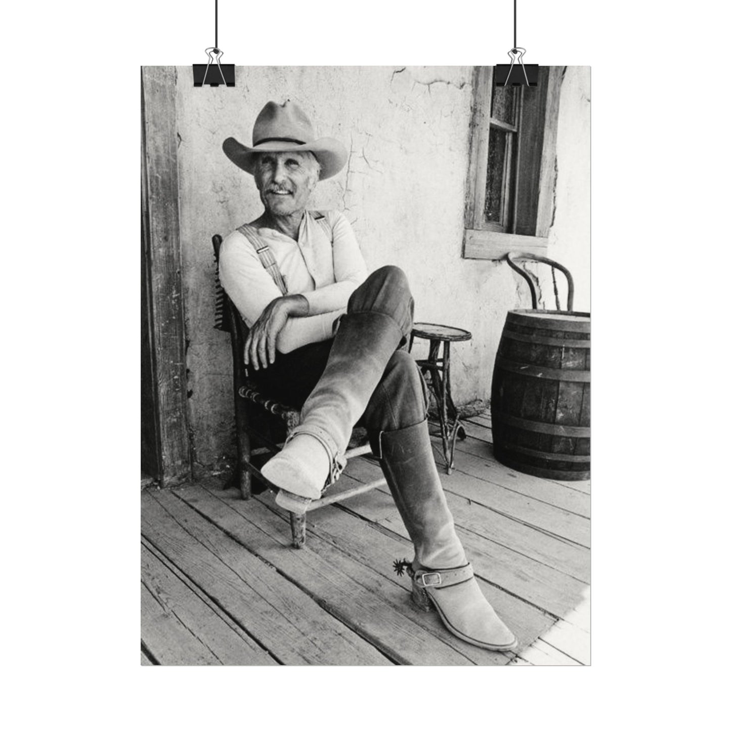 The Lonesome Dove – Western Textured Watercolor Matte Posters