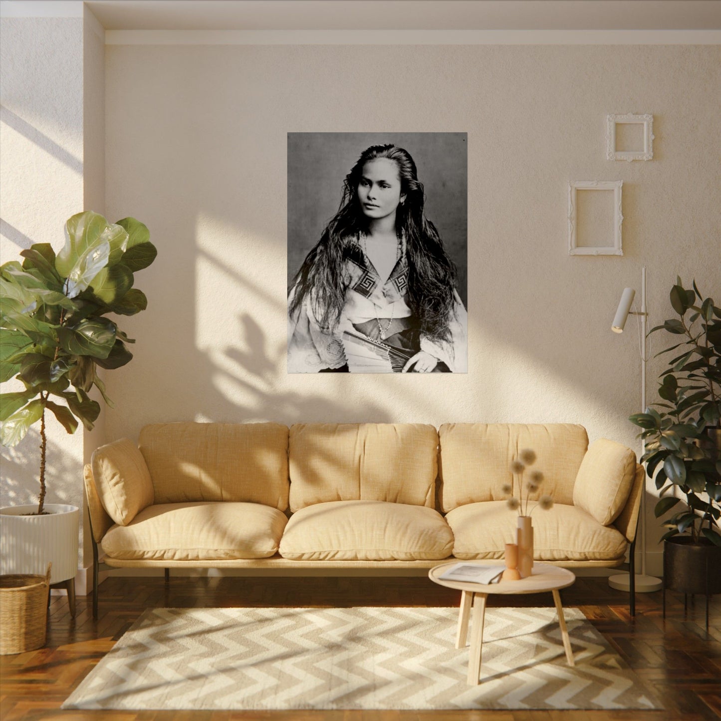 Daughter Of The Nation– Western Textured Watercolor Matte Posters